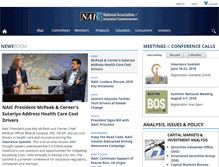 Tablet Screenshot of insurance.naic.org
